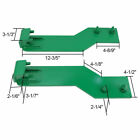 For John Deere Tractor Loader Quick Tach Weld On Mounting Brackets
