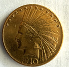 1910-d  10 Indian Head Excellent Coint Au