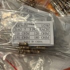 Huge Lot Of Vintage Resistors 500  Bags W  Approx 20 Each   10000 Pcs  -
