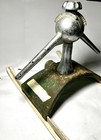 Vintage True Temper Atomic Green Chrome Lawn Garden Spinning Water Sprinkler