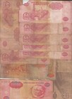 Angola    lot Of 10  Old Issue  Banknotes With Faults damage  A26