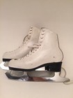 Risport Laser White Women s Ice Figure Skates Club 2000 Sheffield Size 35 Us 4