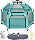 Pop  n Go Baby Playpen  Pack N Play With Canopy  Beach Tent  Sweet Mint   Pat   