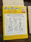 Lot Of 7 Aunt Martha s Hot Iron Transfer Patterns  Vintage   Modern  Novelty