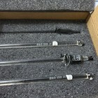 Vtg 2005 Jack Daniels Glass Swizzle Sticks Set Of 4 Drink Stirrers Nib Lenox