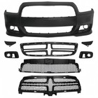 Front Primed Bumper Cover Grille Kit For 2008-2014 Dodge Charger Srt 8 Style