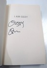 I Am Ozzy Hand Signed Autographed 1st Ed Book Tour 2009 Ozzy Osbourne W  Ticket