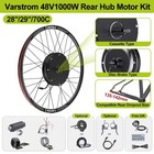 48v 1000w 700c 28  29  Rear Wheel Hub Motor Kit Ebike Conversion Diy Cycling Kit