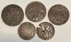 1843 1847 1865 20 Reis 1865 1877 10 Reis Portugal 5 Coins