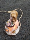 Vintage Porcelain Flower Girl Portable Lamp nightlight Underwriters  Lab Working