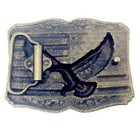 Eagle   American Flag Belt Buckle Western Cowboy Cowgirl