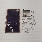 Antique Singer Sewing Machine Puzzle Box With Attachments Patented Feb 19  1889