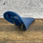 Vintage Viscount H103 Bmx Seat Blue Survivor 1980s Bmx Racing Saddle Cracks