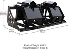 78  Root Rake Clam Grapple Attachment Fits Bobcat Cat Skid Steer
