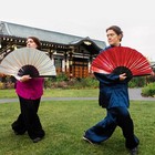Boots On The Ground Hand Fan   Foldable Country Line Dance Fan Portable Large