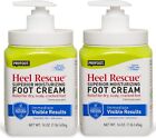  Heel Rescue Foot Cream 16 Ounce Bottle  2 Pack  For Cracked  Calloused O