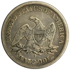 1847-o Seated Liberty Half Dollar   Nice Vf Wb-103   inv 3 