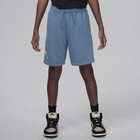 Jordan Grade School Blue Soft French Terry Drawstring Shorts Youth Kids Boys L