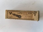 Antique C  A  Myers Co    s Famous Lock-stitch Sewing Awl  Patent No  2060349 