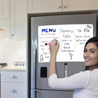 Magnetic Dry Erase Fridge Whiteboard 17 x11  With 2 Markers And Eraser
