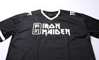 Iron Maiden Unisex The Future Past Tour 2024 Jersey Nc3 Black white Size Xl