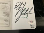 Masters Phil Mickelson  Signed Masters Score Card Dual Cert Gai   Psa  Ao90297