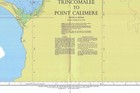Admiralty 1584 India And Sri Lanka Trincomalee To Point Calimere Chart Map Wall