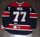 Michael Misa Autographed Saginaw Spirit Ohl Ccm Jersey Jsa