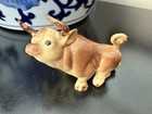 Hagen Renaker Cartoon Cows Vintage Figurines Miniatures Bull Cow Calf Family