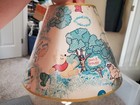 Vintage Winne The Pooh Disney Lamp Shade Damage 8 5  Tall
