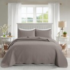Luxury Cooling Comforter Bedding Set Quilted Coverlet Bedspread Bed Throw King