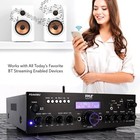 Pyle Bluetooth-stereo-amplifier-receiver  Mp3 usb sd aux fm Radio  Av Inputs