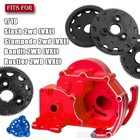 Rc Gearbox Transmission Case W spur Gear Upgrades Part For 1 10 Slash 2wd  vx   
