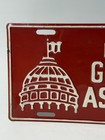 Vintage - Indiana  General  Assembly - Booster - License Plate