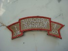 Us I Co   Airborne Ranger Us 1st Infantry Division  Vietnam War Scroll Patch