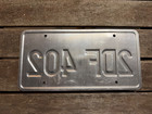 2006 West Virginia  License Plate 2df 402