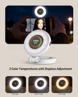 Magnetic Rechargeable Selfie Light For Iphone  Led Ring Light For Photos   Video