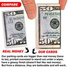 50 Qty Bad Parking Prank Cards Look Like  50 From A Distance 