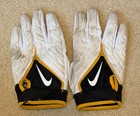 Najee Harris Custom Non Cert Worn Used Gloves - Steelers Authentication