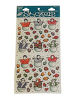 New Vtg Lot 12 Packs Sandylion   Stickopotamus Christmas Stickers   Die Cuts Nip