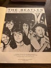 The Beatles Live At The Hollywood Bowl Sheet Music Book Vintage 1977