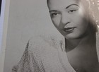 Billie Holiday   Signed Autographed Vintage Photo   Psa Dna