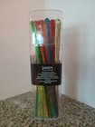 36 Diamond Cocktail Swizzle Sticks Stirrer Colored Reusable Bar Drink Stir Stick
