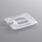 12 Pack 1 6 Size Spoon Food Pan Lid Clear Plastic Steam Prep Table Slotted