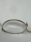 Antique Gold Filled Eyeglasses Round Lens Cable Temples 12k Gf Spectacles