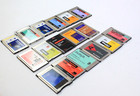 Lot Of 17 Vintage Assorted Pcmcia Cards Network Lan Fax Modem W  Xjack Cardbus