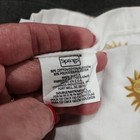 Vtg 90s Springs Celestial Sun Bedding Fitted   Flat Sheet Set Full Size 54   x 76   