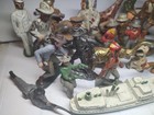 Barclay manoil Etc  Lot Of Toy Soldiers   More