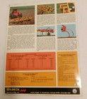 Vintage 1970 s Wilbeck Equipment Wheeled Chisel Plow Farm Tractor Sales Brochure