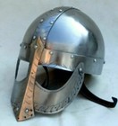 Medieval Norman Viking Helmet   Spectacle Armor Helmet  knights Warrior Costume